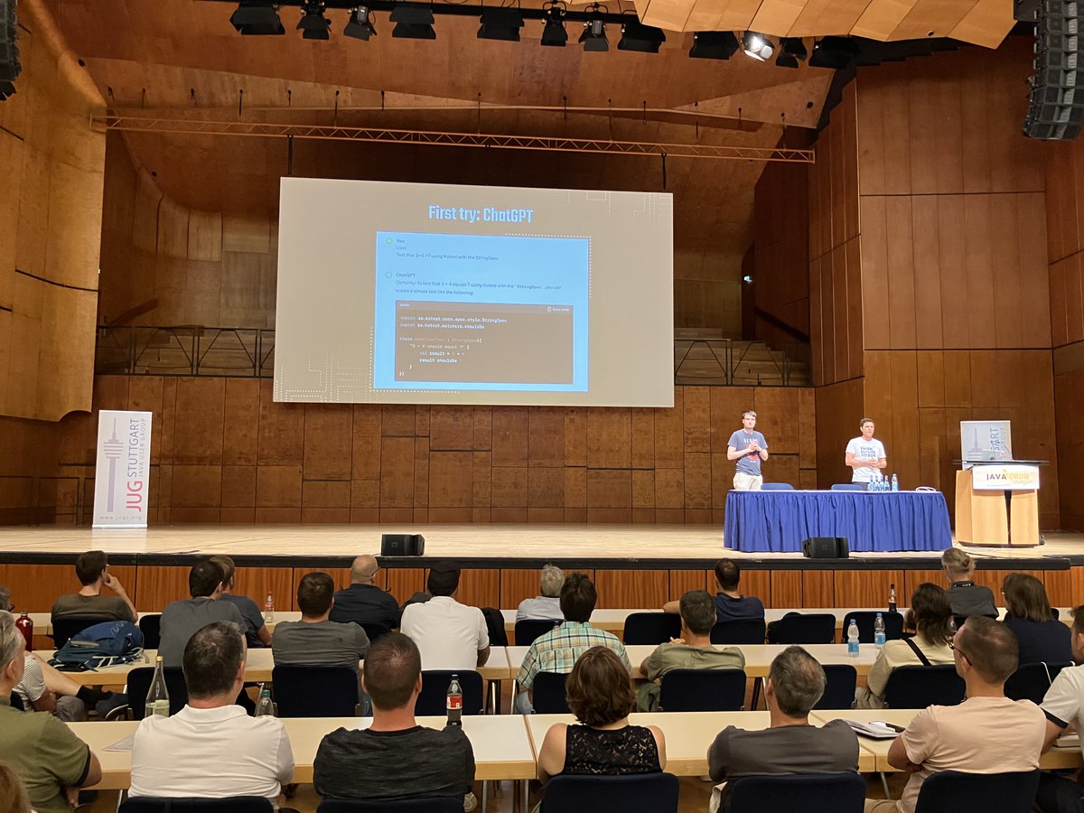 Java User Group Stuttgart e.V. tweet media