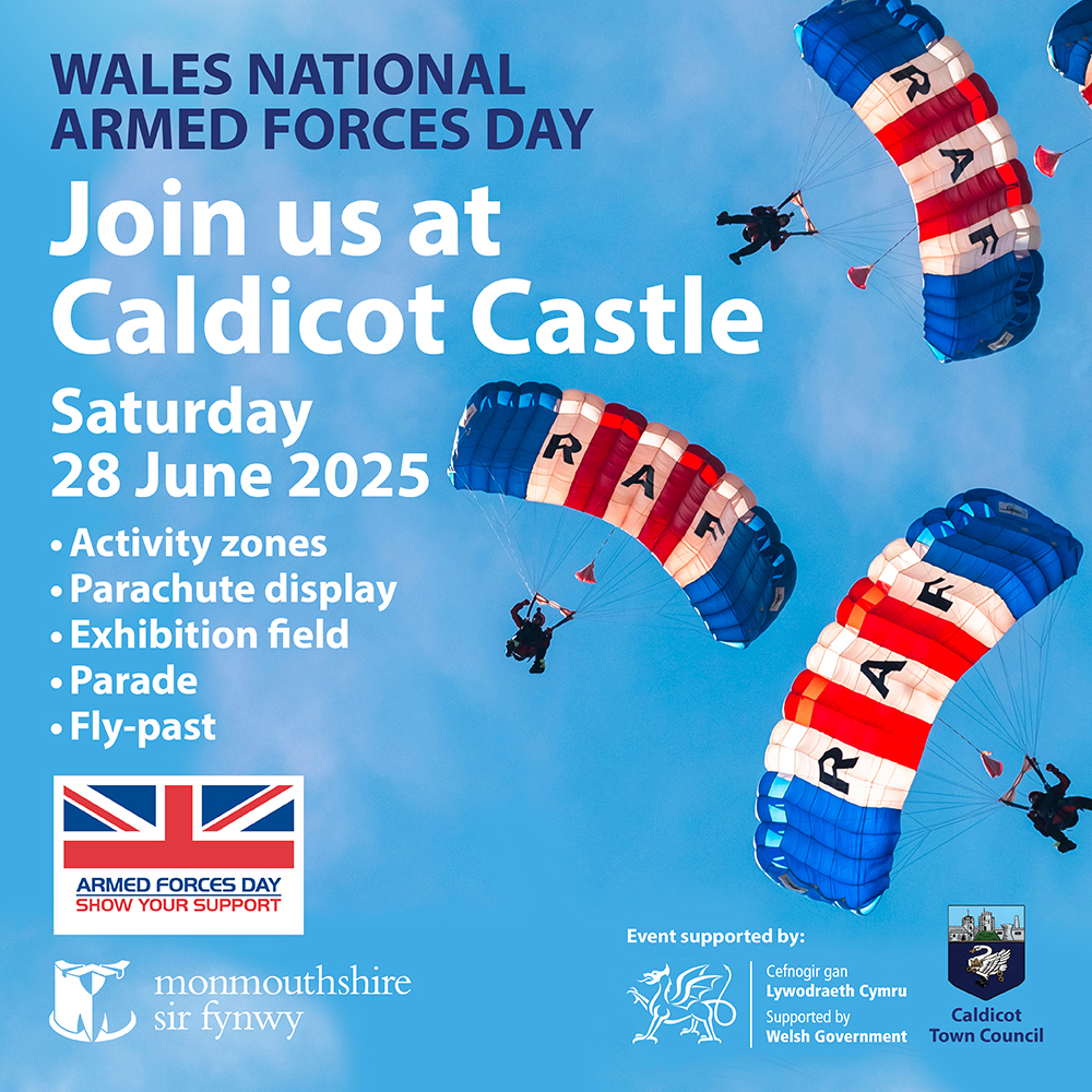 Welsh Government Communities (@wg_communities) on Twitter photo It’s not too late to book your free tickets for the #ArmedForcesDay event at Caldicot Castle.
Come along to support our Armed Forces Community and #SaluteOurForces
👉monmouthshire.gov.uk/national-armed…
<a href="/ArmedForcesDay/">Armed Forces Day 🇬🇧</a> It’s not too late to book your free tickets for the #ArmedForcesDay event at Caldicot Castle.
Come along to support our Armed Forces Community and #SaluteOurForces
👉monmouthshire.gov.uk/national-armed…
<a href="/ArmedForcesDay/">Armed Forces Day 🇬🇧</a>