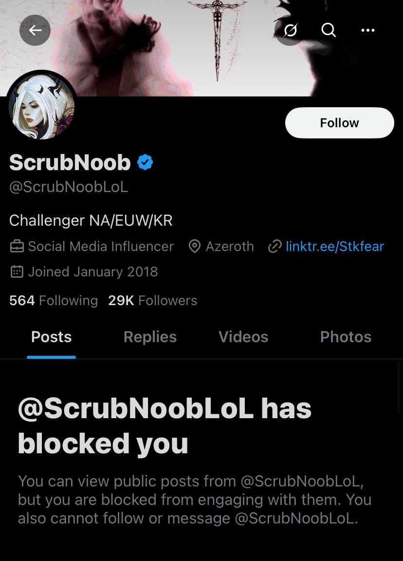 what the fuck LMAO scrubnoob why i'm a big fan...