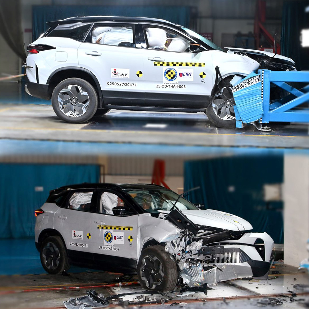 Prateek Singh (@prateek34381357) on Twitter photo Congrats <a href="/TataMotors/">Tata Motors</a> @tataev on the 5ā rating for Harrier EV in #BharatNCAP!
Safe, smart, and electric great job putting safety first!
#SafeCarsIndia #TataHarrierEV #5StarSafety #DriveSafe Congrats <a href="/TataMotors/">Tata Motors</a> @tataev on the 5ā rating for Harrier EV in #BharatNCAP!
Safe, smart, and electric great job putting safety first!
#SafeCarsIndia #TataHarrierEV #5StarSafety #DriveSafe