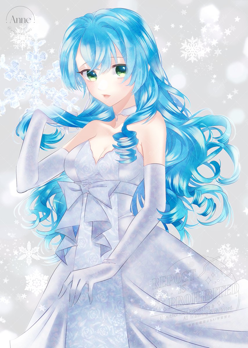 「#暑すぎるので雪の画像で涼もう見た人もやる」|杏@7/12 OC立ち絵🐈‍⬛のイラスト
