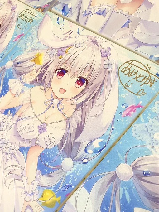 サンクリ新作グッズその2 ぶらんちゃんキャンバスアート 100回記念のスペシャルグッズ 会場分は直筆サイン入りです