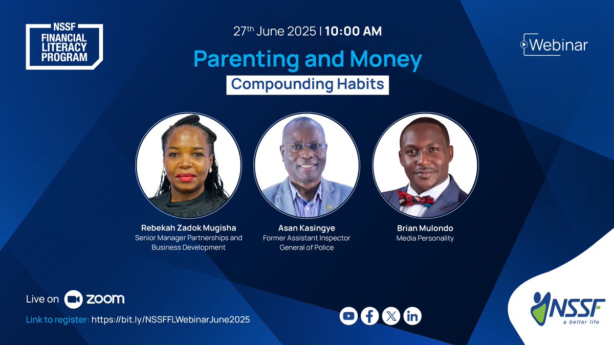 nssfug's tweet photo. Your children are watching how you handle money, and those lessons will compound for generations.

Join us for an eye-opening webinar on Parenting and Money: Compounding Habits, where we'll explore how to raise financially intelligent kids while securing your family's future.

What You'll Learn:
- How to teach kids about money from an early age.
- Building financial habits that last a lifetime.
- Balancing financial security with family values.
- Real strategies from parents who've walked the journey.

Register Now: https://t.co/xxZUFFDoAZ #NSSFFinancialLiteracy