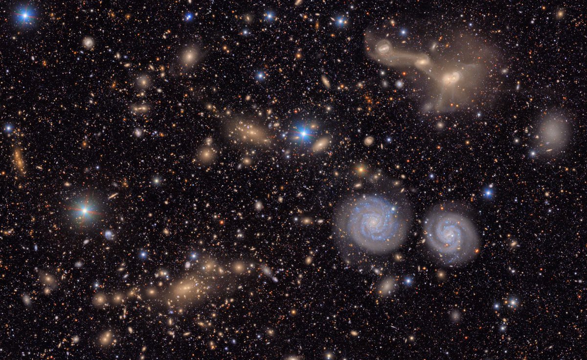 Os dejamos por aquí las primeras imágenes publicadas por el Observatorio Vera C. Rubin. ¡Estamos sin palabras! Son una auténtica maravilla 😍😍

rubinobservatory.org/gallery/collec…

Crédito: NSF-DOE Vera C. Rubin Observatory