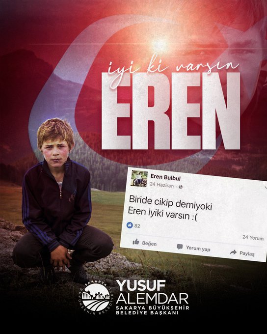 Sakarya Halkıyla Gurur Duyuyoruz: Eren Bülbül’ü Anıyoruz