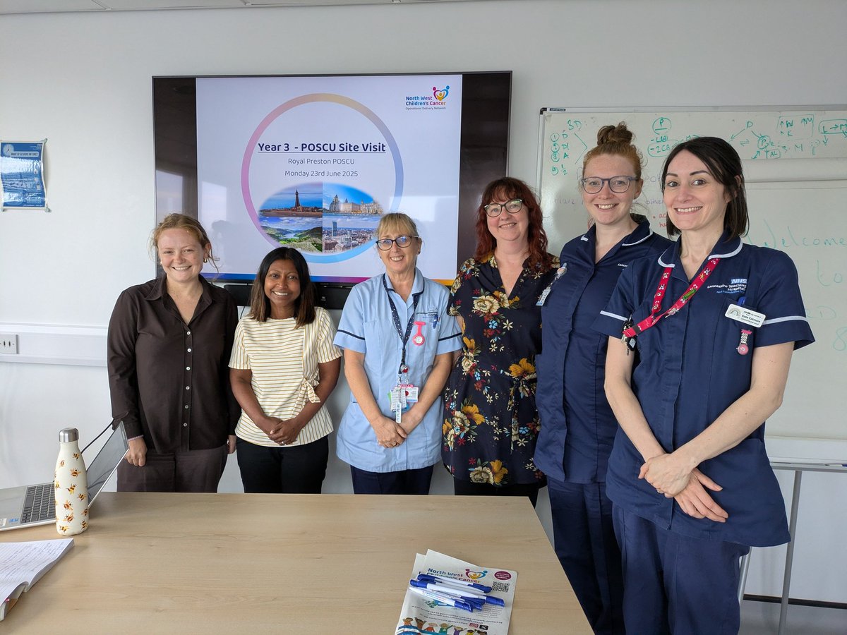 Big thank you to the POSCU team at Royal Preston for a great visit yesterday! #royalprestonhospital #nwccodn