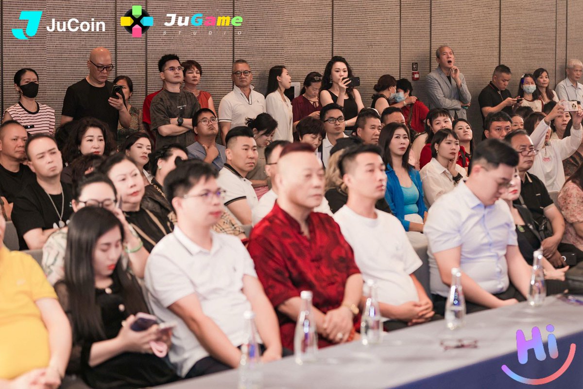 🔥 Full house in Guangzhou!

The Jugame × Hi Hub GameFi Ecosystem Kickoff is heating up — packed seats and unstoppable energy.

Backed by #JuCoin, $HI will continue to empower the entire journey 

The GameFi revolution has begun. 🚀

stay tuned!!!

#HIHub #Jugame #JuCoin #GameFi