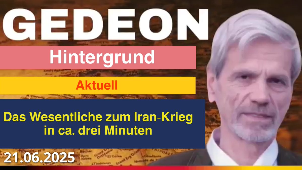 Das Wesentliche zum Iran-Krieg in drei Minuten!