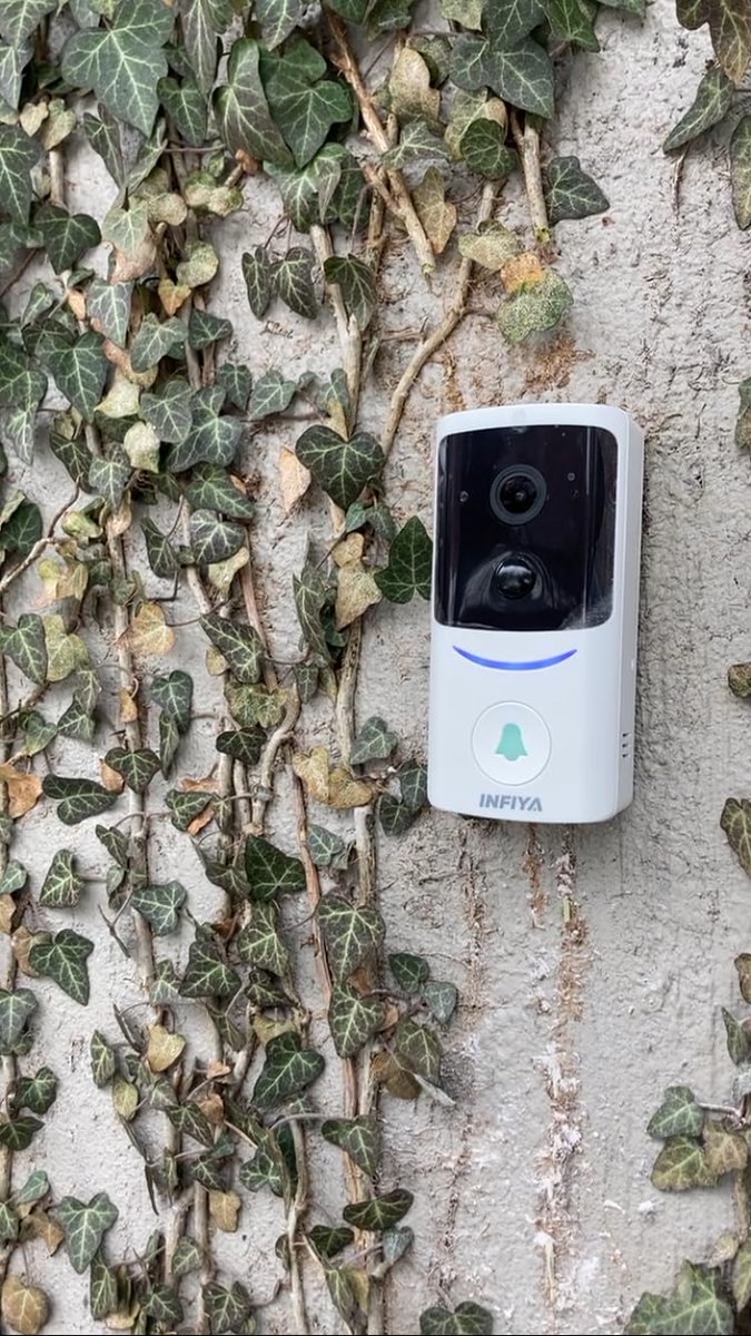 Infiyaofficial's tweet photo. The picture quality and the two way audio works great. You can get an alert on your phone if someone presses the doorbell or if there is motion at your front door.
-Infiya M1
https://t.co/EFeG9eNHGl
#INFIYA #easyinstall #videodoorbell #homesecurity #batterypowered #surveillance https://t.co/FfsgbfjQQK