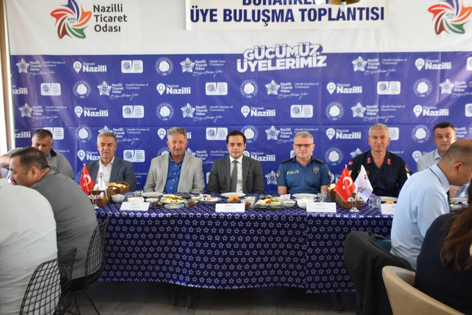 Kaymakam ÖZEFE’den Nazilli’de Üye Buluşması