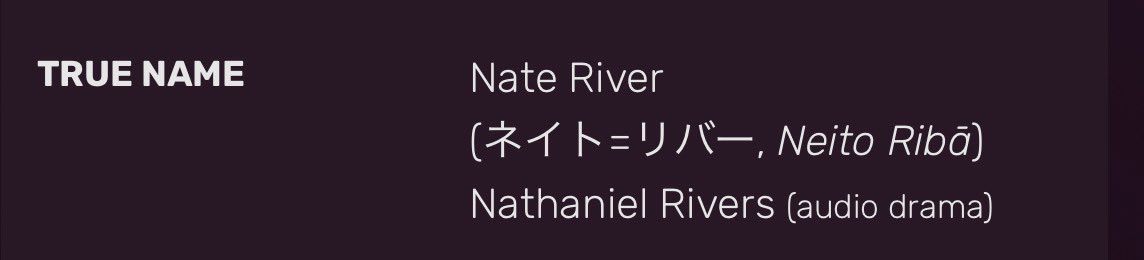 Peachteaisme's tweet photo. I like changes to characters that literally change nothing cuz why did they change Nate to Nathaniel and why do i love calling him that when im mad
tags:
{#DeathNote #Deathnotenear #Nateriver #yumetwt #yumeshiptwt #riakotwt #soulbondtwt #Caretear} https://t.co/3H5ufeWcPq