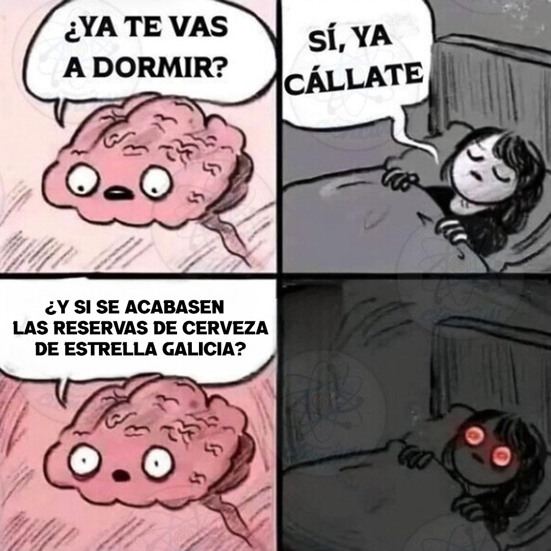 Da tanto miedo que quita el sueño...