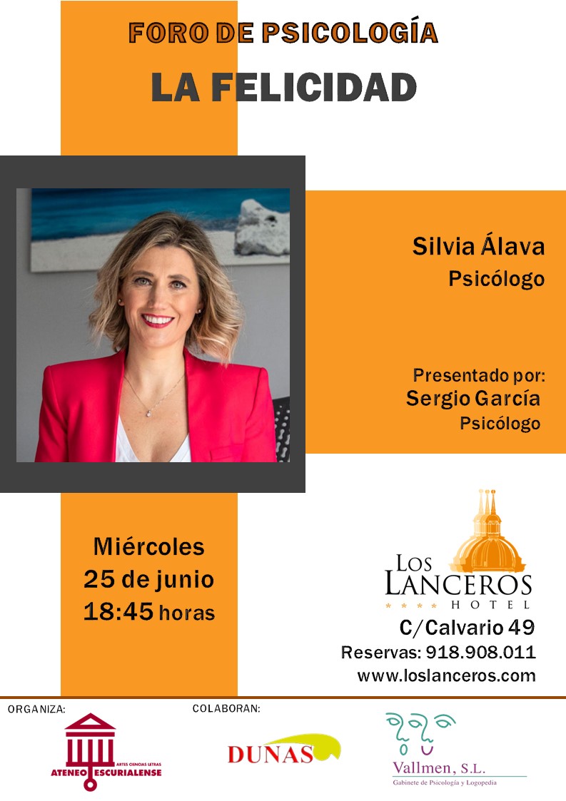 Clausura del curso con ponencia de la Felicidad por Silvia Álava - mailchi.mp/3762e40fe7b1/e…