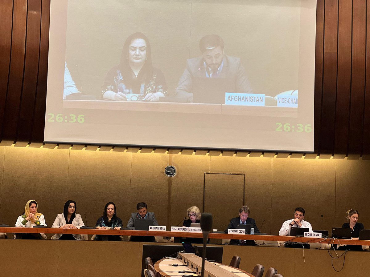 Cdp_Geneva's tweet image. CDP-G @MalalaFund technically assisted in drafting of the 4th periodic report under CEDAW, prepared under the leadership of Afgand based on both primary&secondary data and inputs.The report fulfills obligation of the review process while supporting broader accountability efforts.
