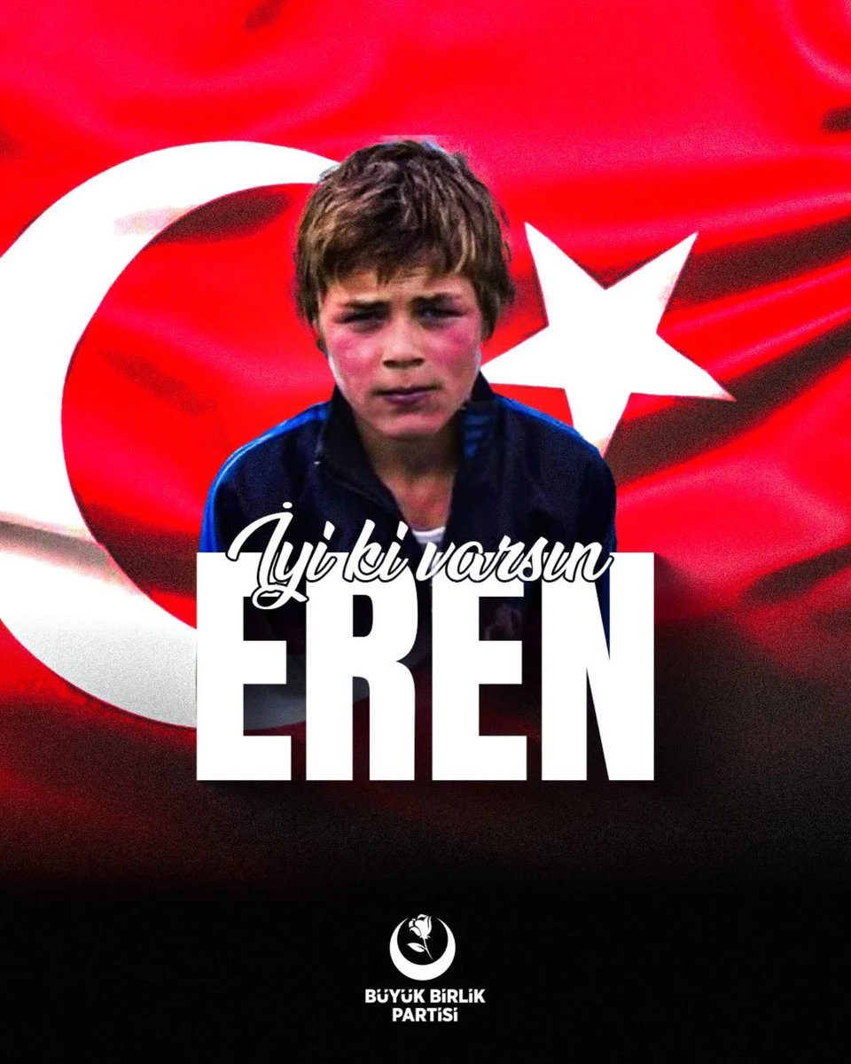 Bu toprakların mayasında senin gibi yiğitlerin fedakârlığı var.

İyi ki varsın Eren, hep var olacaksın. 🇹🇷

#iyikivarsıneren