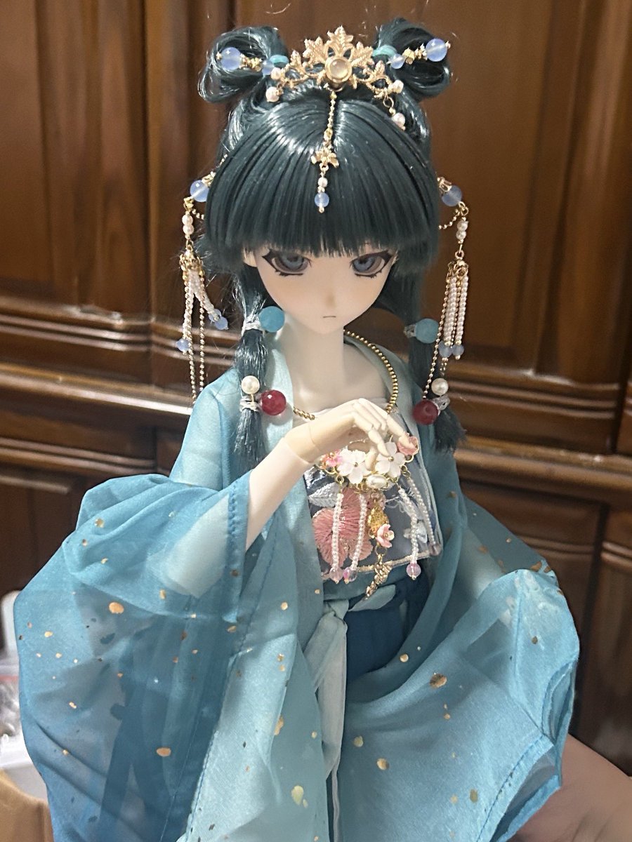 猫但是画的bjd #猫猫 #薬屋のひとりごと #薬屋FA