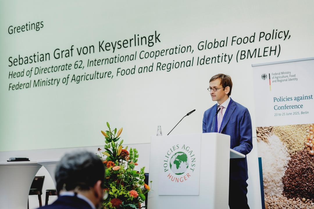 MinofLands,Agric,Fisheries,Water&Rural Development (@molafwrd_zim) on Twitter photo At the Policies Against Hunger conference in Berlin, Deputy Minister Hon. Vangelis Haritatos spotlighted Zimbabwe’s bold strides in climate-smart agriculture. He called for global partnerships to turn vision into lasting food security. <a href="/VPHaritatos/">Hon. Vangelis Peter Haritatos</a> At the Policies Against Hunger conference in Berlin, Deputy Minister Hon. Vangelis Haritatos spotlighted Zimbabwe’s bold strides in climate-smart agriculture. He called for global partnerships to turn vision into lasting food security. <a href="/VPHaritatos/">Hon. Vangelis Peter Haritatos</a>