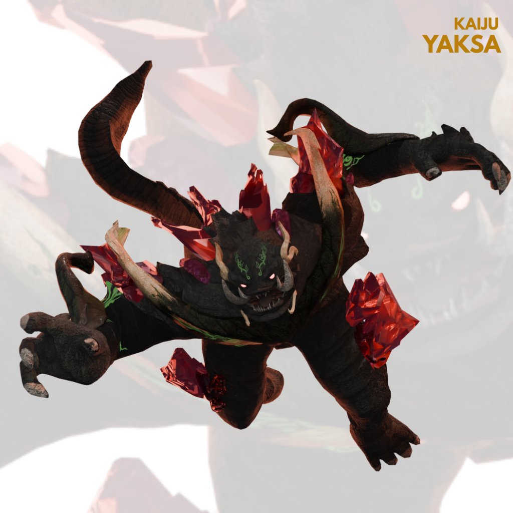BotandLife's tweet photo. 🌑 From the shadows, Yaksa awakens.
The Kaiju of devastation has arrived in Extinction Core.
🔥 Brutal world. Epic bosses. Are you ready?
#ExtinctionCore #KaijuYaksa #IndieGame #SurviveTheEnd #Kaiju #Game https://t.co/QA7K1rCCcy