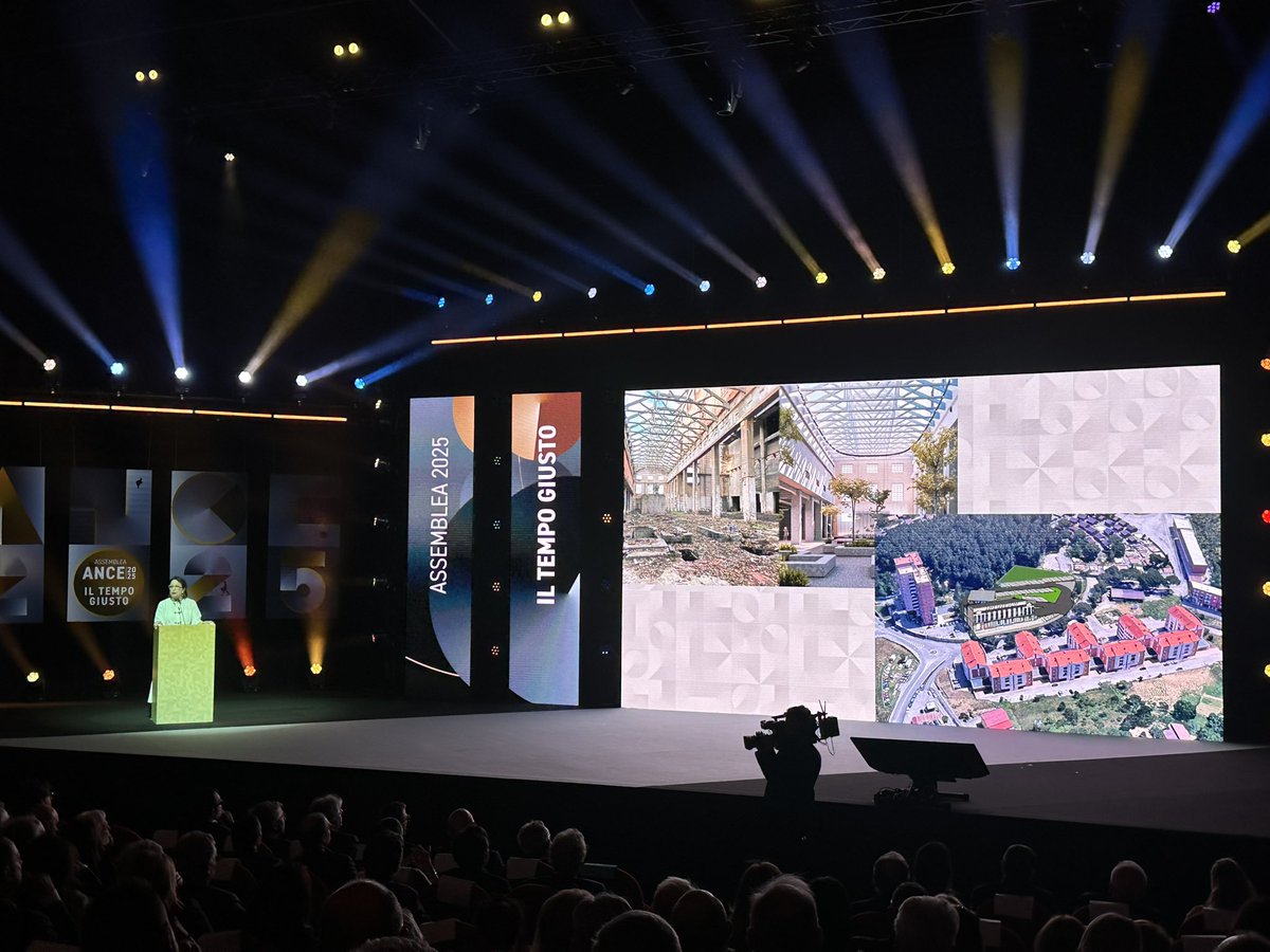 #Rigenerazioneurbana antidoto a calo demografico e sovraffollamento. Serve un’agenda per le città con responsabilità chiare e risorse certe. #AssembleaAmce2025