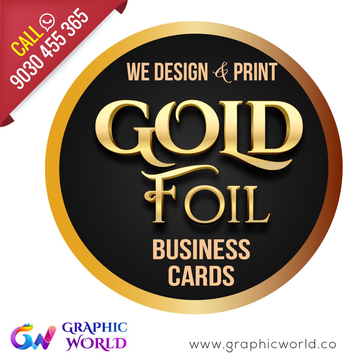 sajidholy's tweet image. ✨ Make a Lasting Impression with Gold Foil Business Cards! ✨
Stand out from the crowd with our premium gold foil printing services. Perfect for entrepreneurs, professionals, and brands.
graphicworld.co/product/foil-l…