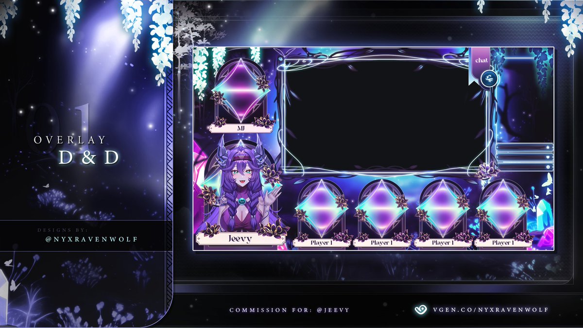 ☽⛥⛓Overlay DND⛓️⛥☾

Thank you so much @xjeevy for your confidence🥺
It was a pleasure to carry out your order ☺️

🔁Fav &amp; Rt appreciate🤗❤️

Vgen : https:// vgen.co/Nyxravenwolf 

#vtuber #vtuberfr #VTuberUprising #twitch #stream