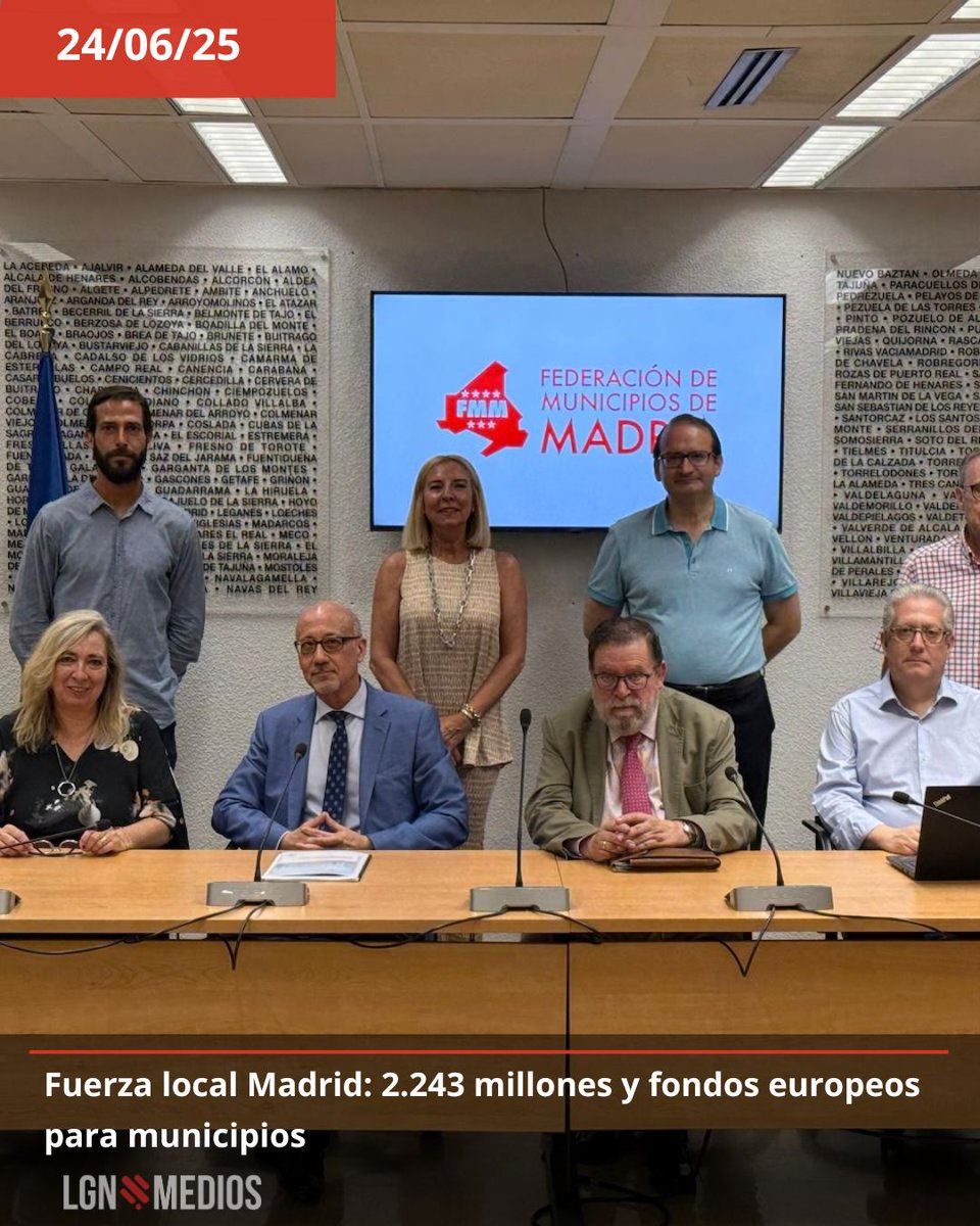 🏛️ Fuerza local Madrid: los municipios reciben 2.243 M€ y el 12 % de fondos europeos para reforzar servicios públicos.

👉 lgnmedios.com/2025-fuerza-lo…

#FuerzaLocalMadrid #Madrid2025 #FondosUE #InversiónLocal #ServiciosPúblicos