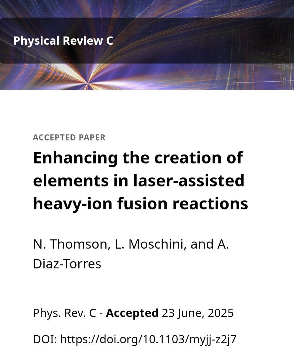 The creation of chemical elements in nuclear fusion can be enhanced using very intense laser fields.