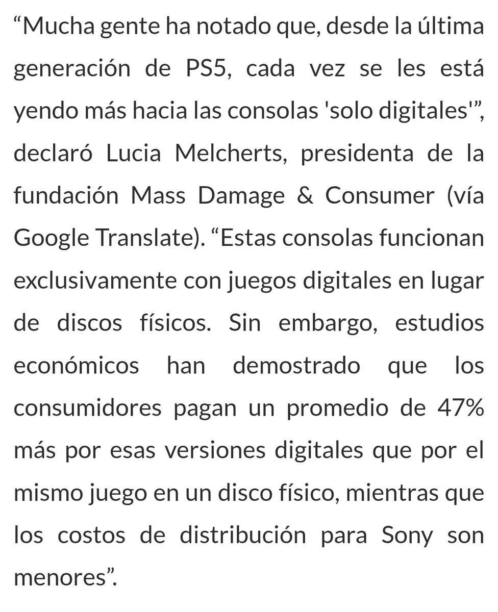 Imagino que de esto a algunos no os interés hablar.

Los jugadores han pagado el 47% Mas por Juegos digitales que comprando el mismo juego en físico. #Videogames #Gaming

Que viva el físico joder.