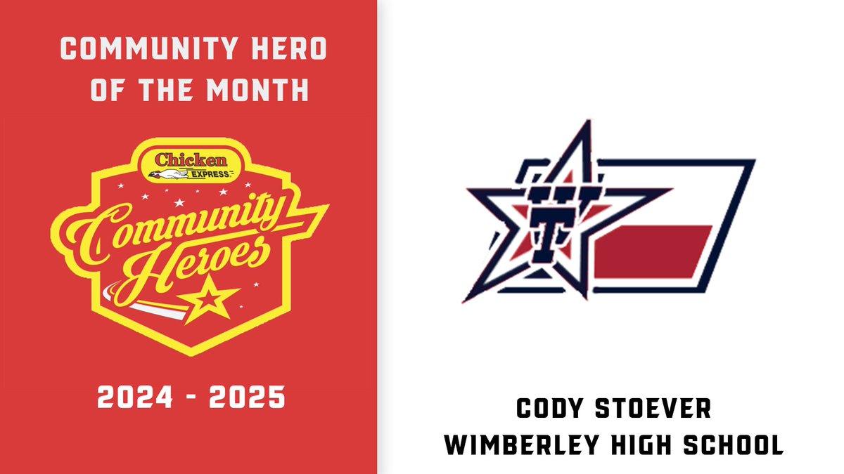 Dave Campbell's Texas Football — TexasFootball.com (@dctf) on Twitter photo Cody Stoever of Wimberley High School is currently in 4th place for Male <a href="/Chicken_Express/">Chicken Express</a> Community Hero of the Year!
Voting = unlimited | Ends Monday, June 30th
VOTE NOW: texasfootball.com/chicken-expres…
<a href="/TexanFball/">Wimberley Texan Football</a> <a href="/WimberleyISD/">Wimberley ISD</a> <a href="/WimberleyHS/">Wimberley HighSchool</a> <a href="/wlambert42/">Wesley Lambert</a> <a href="/WimberleyTexans/">Wimberley Texan Athletics</a> <a href="/TexanHoops/">@WimberleyTexanHoops</a> Cody Stoever of Wimberley High School is currently in 4th place for Male <a href="/Chicken_Express/">Chicken Express</a> Community Hero of the Year!
Voting = unlimited | Ends Monday, June 30th
VOTE NOW: texasfootball.com/chicken-expres…
<a href="/TexanFball/">Wimberley Texan Football</a> <a href="/WimberleyISD/">Wimberley ISD</a> <a href="/WimberleyHS/">Wimberley HighSchool</a> <a href="/wlambert42/">Wesley Lambert</a> <a href="/WimberleyTexans/">Wimberley Texan Athletics</a> <a href="/TexanHoops/">@WimberleyTexanHoops</a>