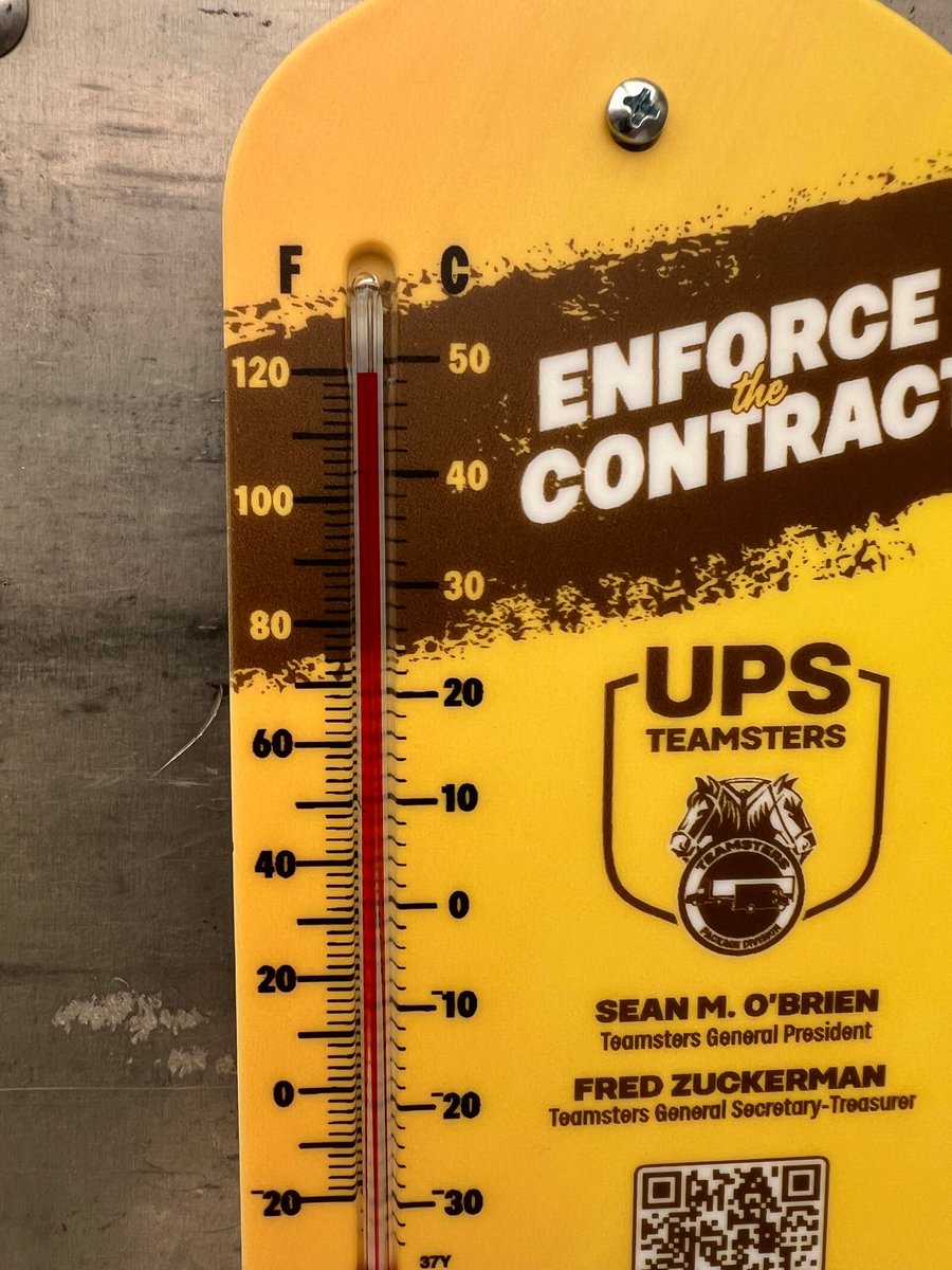 Lying <a href="/UPS/">UPS</a> agreed to install air conditioning in our trucks. Instead, drivers face life threatening conditions. 

Shame on <a href="/CarolBTome/">Carol Tomé</a>