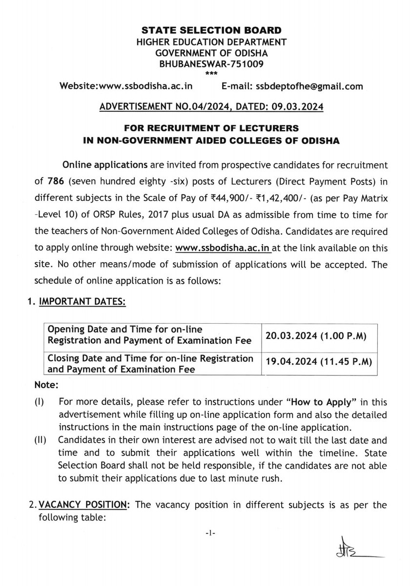 0dishaGyana's tweet photo. 🔔 @DHE_Odisha Plz resolve SSB Lecturer Recruitment case urgently! Aspirants await exam schedule &amp; process timeline. Speed up for our future! 🙏 @CMO_Odisha @suryabanshibjp https://t.co/TUOm3cBv1X