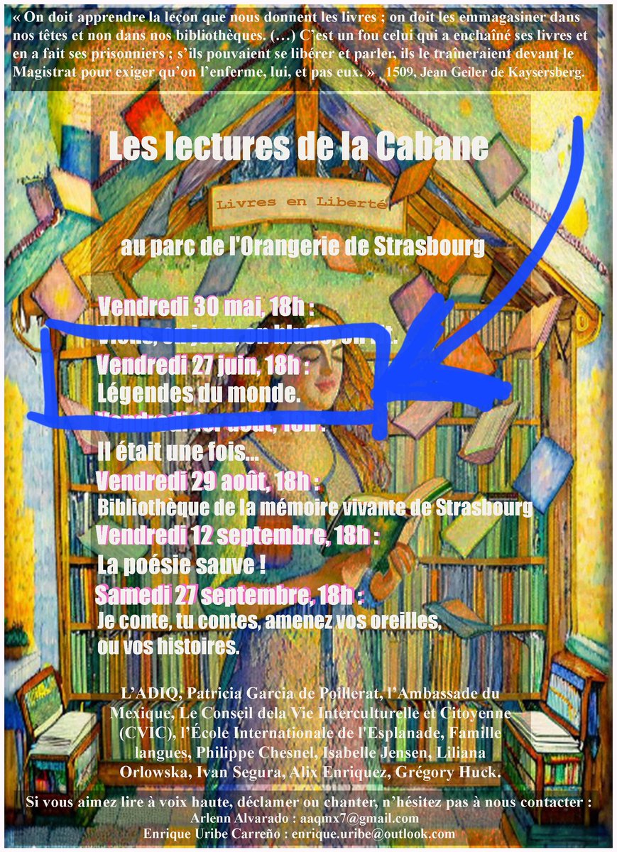 Sección Internacional Española de Estrasburgo (@sestrasburgo) on Twitter photo Viernes 27, 18h. No duden en venir para escuchar las leyendas del alumnado de 4ème #actividadcomplementaria <a href="/EducationESP/">Éducation Ambassade d'Espagne</a> <a href="/strasbourg/">Strasbourg.eu</a> Viernes 27, 18h. No duden en venir para escuchar las leyendas del alumnado de 4ème #actividadcomplementaria <a href="/EducationESP/">Éducation Ambassade d'Espagne</a> <a href="/strasbourg/">Strasbourg.eu</a>