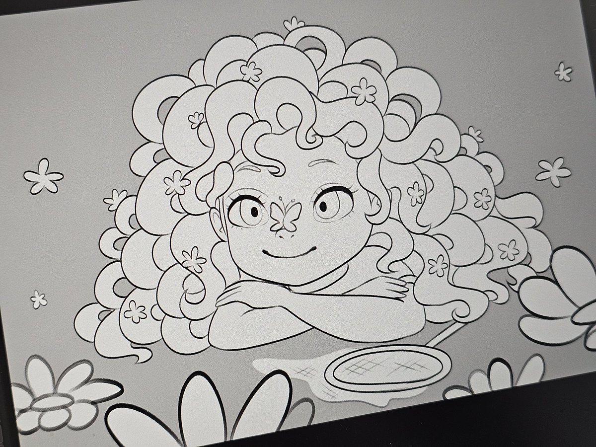 This entire project was done live on stream from start to finish. What to draw next, hmmm... 🌼🌷