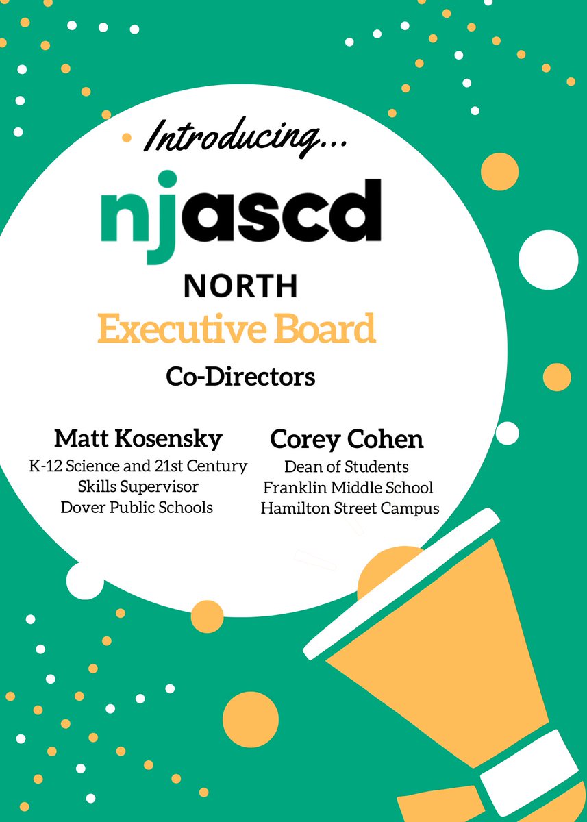 Congratulations to our new Co-Directors Matt Kosensky and Corey Cohen! 🎉