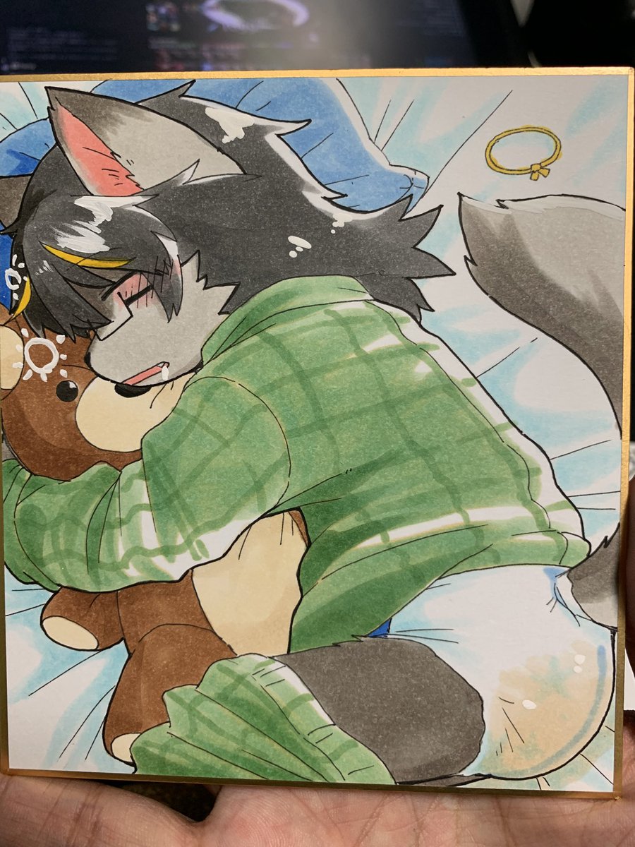 Satuki_rabbit's tweet photo. ツキミチ色紙 https://t.co/MGanEXGoKC