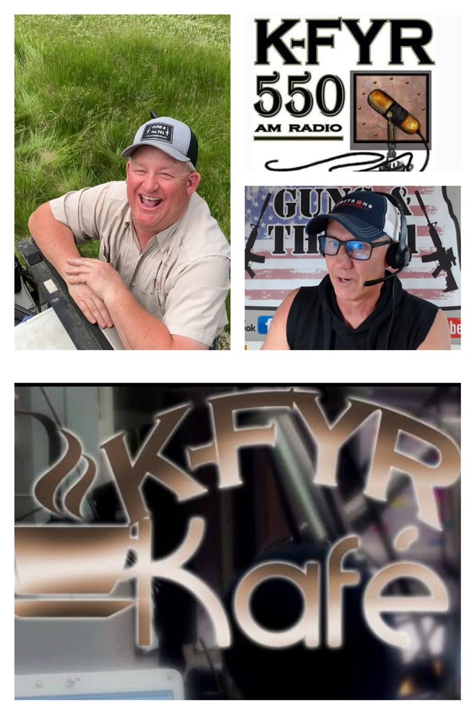 Team GAT701 will guest host the 4 o’clock hour today on KFYR Radio #kfyrkafe #2a #guns #hunting #shooting #iHeartRadio #MAGA #NorthDakota
