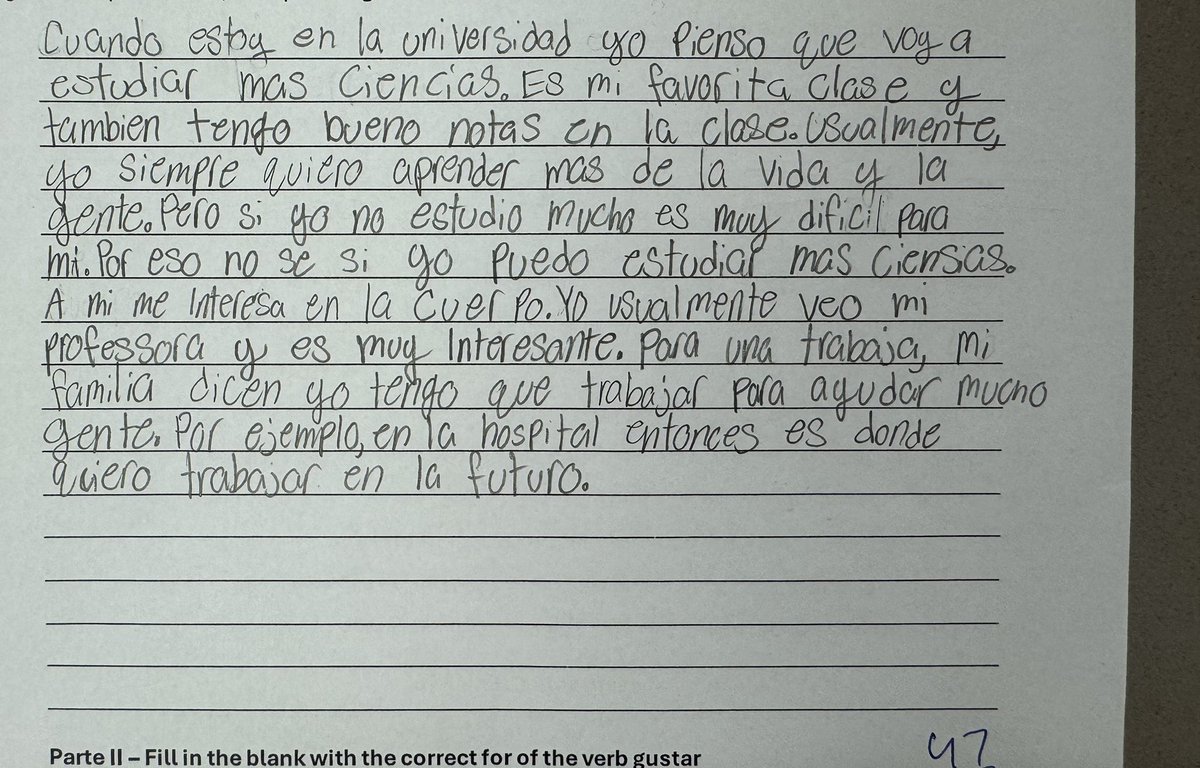 Why do 1st year Spanish students always end up CRUSHING it!! These freshmen acquired sooo much language. Proficiency, student-centered learning, context not translation and good times for the WIN!