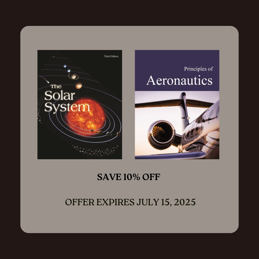 Help Students and Researchers Grow their Knowledge of the Universe with Best-Selling Space Titles “The Solar System,” “Principles of Astronomy,” and more. Enjoy FREE Online Access and Save 10%! conta.cc/45JBuMj
