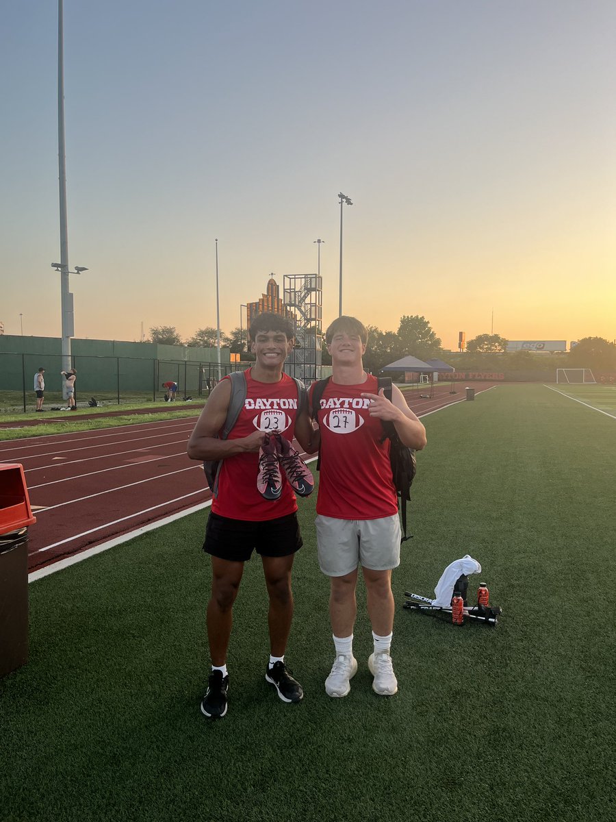 Isaiah carranza (@isaiahcarranza_) on Twitter photo Had an amazing camp at Dayton yesterday!
<a href="/John_bowes_/">John Bowes</a> <a href="/CoachHorch/">Scott Horcher</a> <a href="/DaytonFootball/">Dayton Football</a> <a href="/CoachOrts/">Mike Orts</a> <a href="/Tom_Grippa/">Coach Tom Grippa</a> Had an amazing camp at Dayton yesterday!
<a href="/John_bowes_/">John Bowes</a> <a href="/CoachHorch/">Scott Horcher</a> <a href="/DaytonFootball/">Dayton Football</a> <a href="/CoachOrts/">Mike Orts</a> <a href="/Tom_Grippa/">Coach Tom Grippa</a>