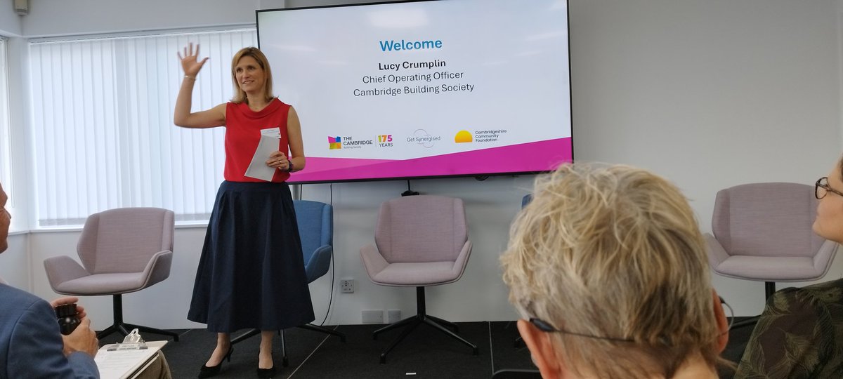 Make a Difference Conference in Cambridge, <a href="/cambscf/">Cambridgeshire Community Foundation</a> at <a href="/CBSIntermediary/">The Cambridge Building Society for Intermediaries</a>