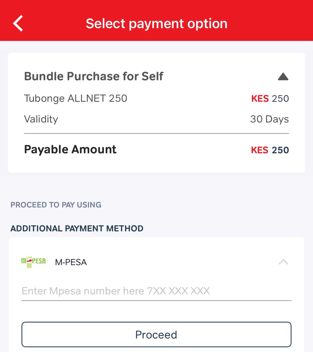 0x1slt's tweet photo. @AIRTEL_KE Just bought tubonge bundle via MPESA. The money has been deducted but no confirmation message from your end!? https://t.co/YiGWZNgbTC