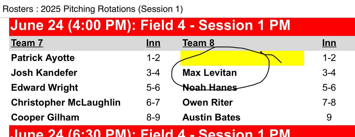 Max levitan (@maxlevitan_) on Twitter photo I will be pitching Innings 3-4 today at Gutchess Lumber Sports Yard field 4| NYS Games <a href="/coach_glass/">Keith Glasser</a> <a href="/PACtrainer/">David J. Roth CSCS</a> <a href="/MendonVikinBase/">Pittsford Mendon Viking Baseball</a> I will be pitching Innings 3-4 today at Gutchess Lumber Sports Yard field 4| NYS Games <a href="/coach_glass/">Keith Glasser</a> <a href="/PACtrainer/">David J. Roth CSCS</a> <a href="/MendonVikinBase/">Pittsford Mendon Viking Baseball</a>