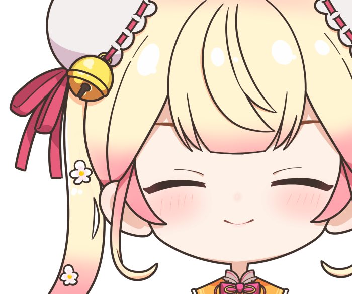 桃鈴ねね 「最近、TLで見かけたVtuberの表情を描くのが好きになってきた 描いてもいいよ」|くろけんのイラスト