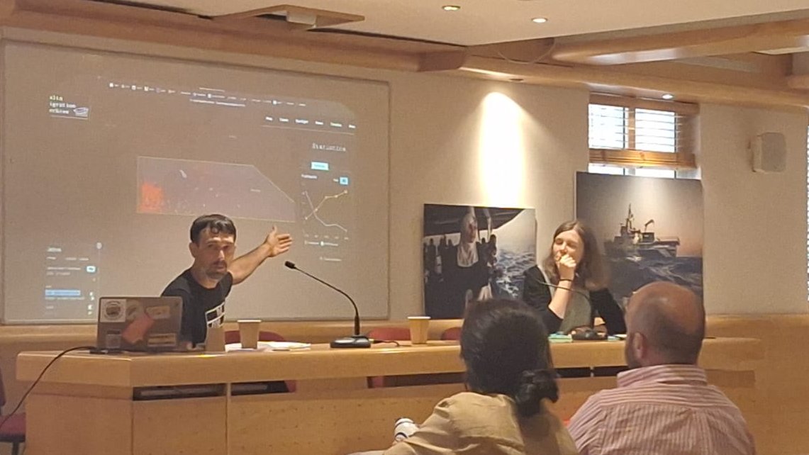 An honour to present the Archive at Malta Refugee Council's ‘Protection Begins at Sea’ event with 
others!

Participants reminded Malta's Migration Ambassador that distress calls are always a matter of life &amp; death. Fundamental rights are not 'pull factors' &amp; are non-negotiable.