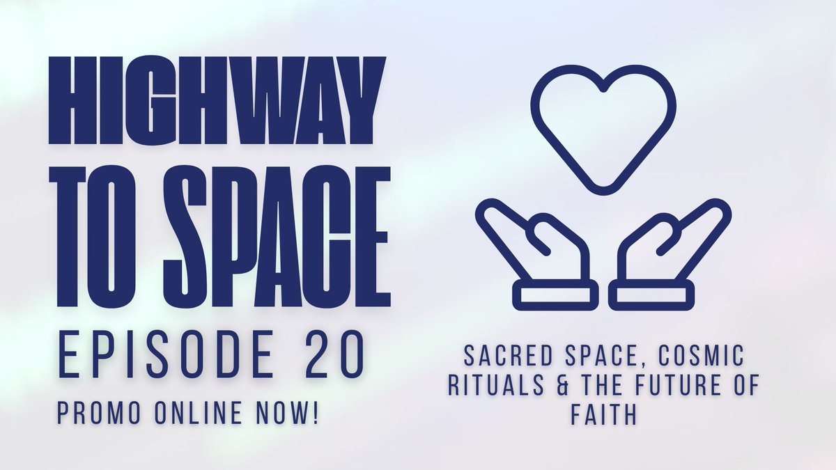 Can spaceflight be sacred? 🛐
 In our next episode, Dr. Deana Weibel explores space rituals, Jesuit astronomers &amp; sacred relics in orbit.
 🎬 Watch the promo now: youtu.be/OotSpX02O7M
 
#HighwayToSpace #SacredSpace #SpaceAnthropology
