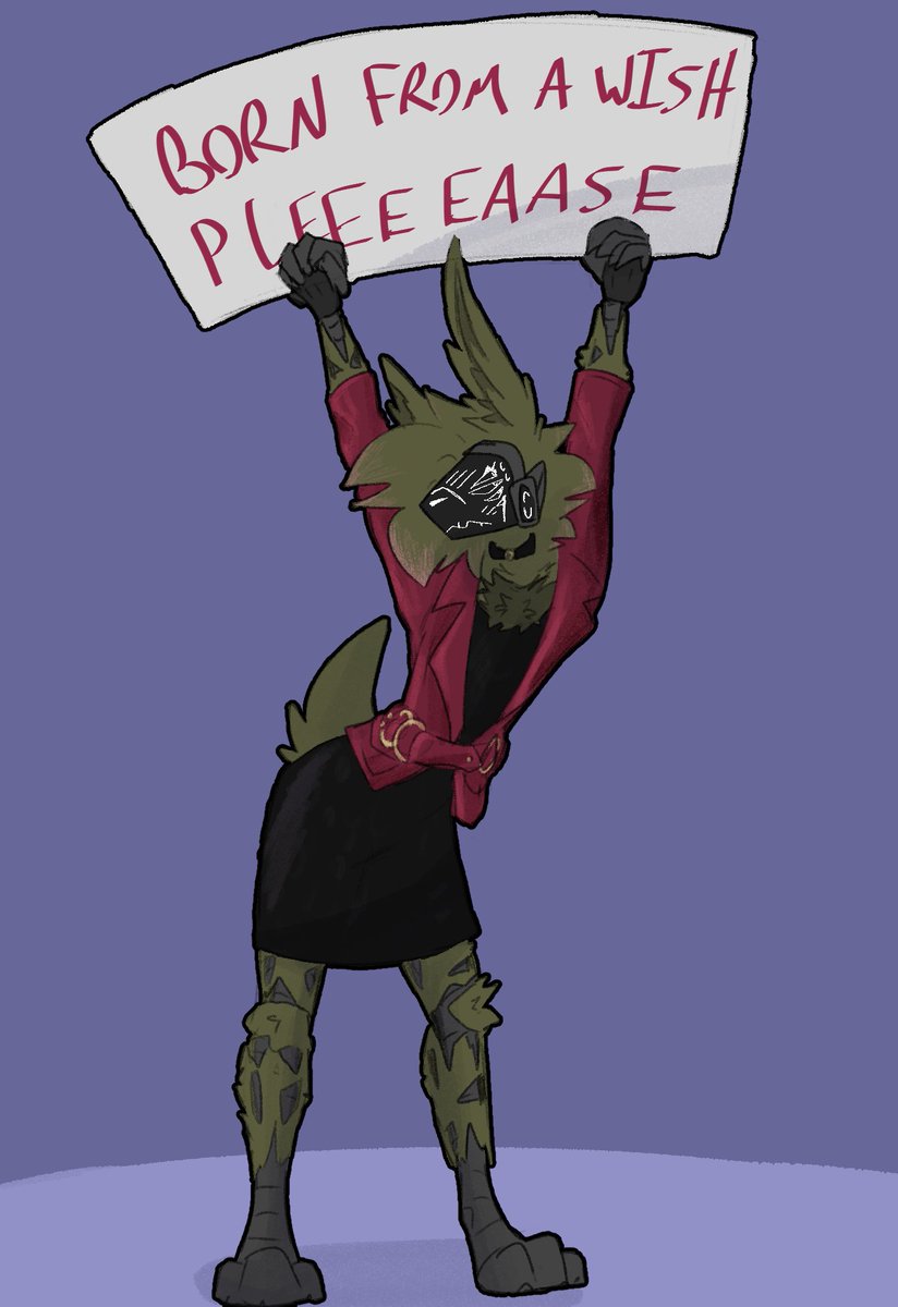 I saw a couple funny tweets and thought it would be a good excuse to draw visco in the maria fit again woooooo

#furry #art #sh2