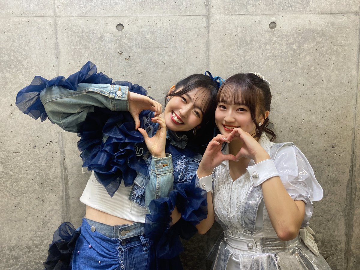大大大すきな、
鈴木愛理さんと一緒にコラボさせてもらいました〜〜✨️✨️

夢みたいでとっても嬉しかったです😭😭
only my railgunを一緒に歌えたことも、2ショット写真も宝物💎

またご一緒できるよう頑張ります！！！
ありがとうございました🫶

#でしょフェス