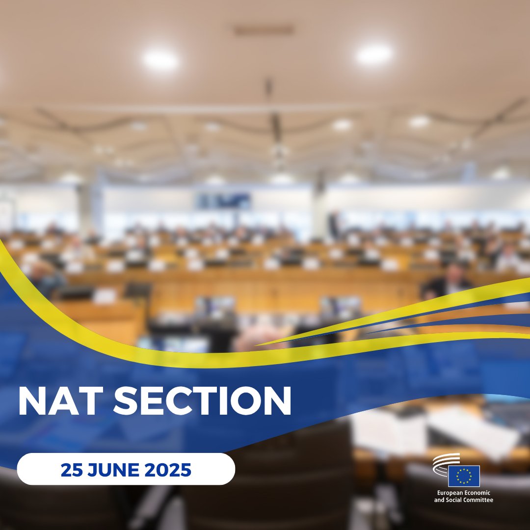 📢 Tomorrow is NAT Section Day!

🗳️ 6 key opinions on #OneHealth, the future of #OrganicFood, #EU wine policy package, updates on fisheries regulations &amp; more

+ a special debate on: Sustainability in the new geopolitical order

📺 Watch live europa.eu/!DKQnCv