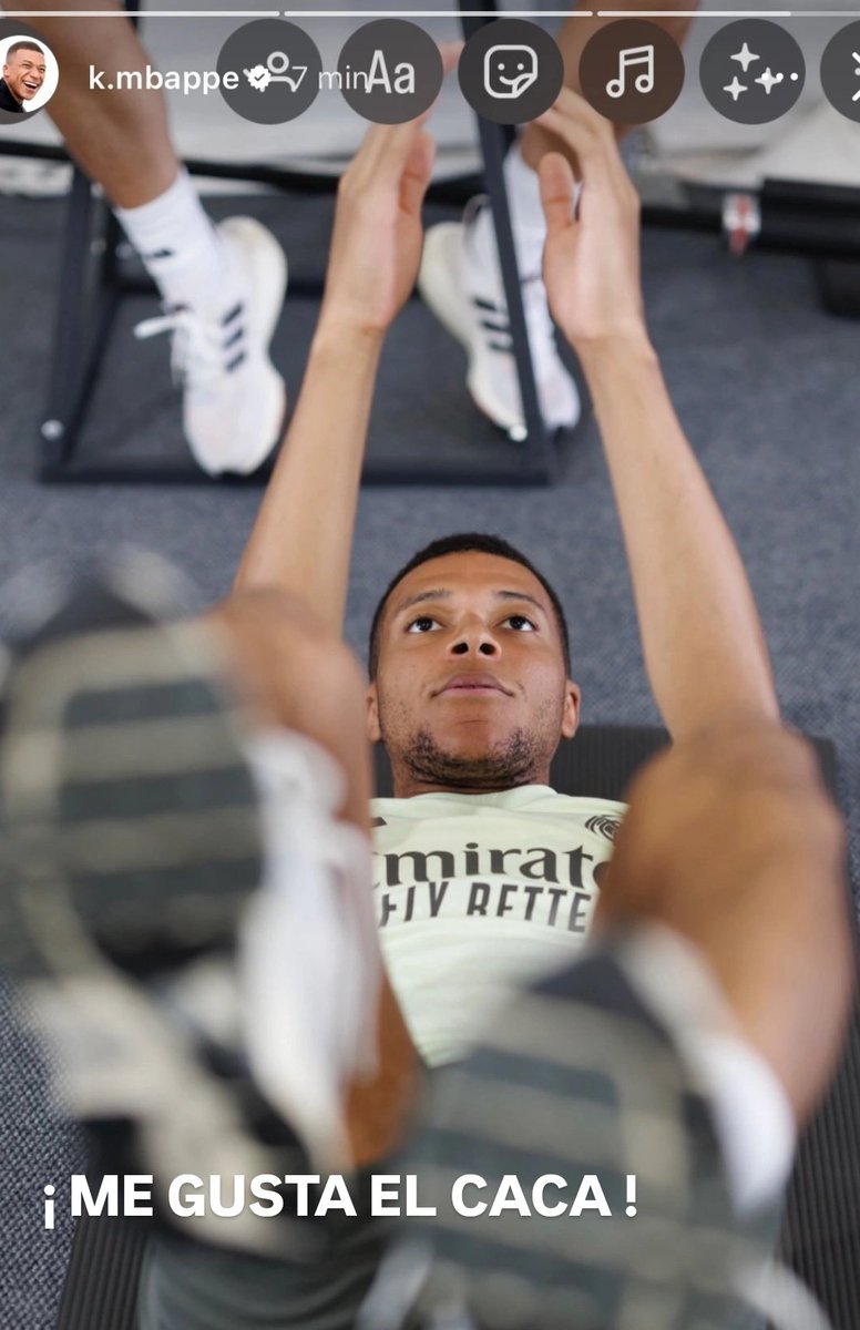 Kylian Mbappé 🇫🇷 :

« J'aime le caca. » 💩

(<a href="/LaureBoulard/">Laure Boulard</a> via Instagram)