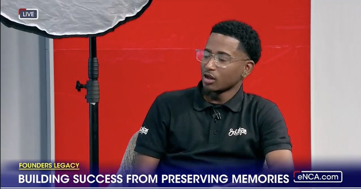 Ronell (로넬) Swartbooi 👾 (@khoigeek) on Twitter photo So much respect for ALL creatives telling stories through the lens. 
Founders Legacy | Sifiso Moses Mncibi | 15 June 2025 enca.com/shows/founders… 
<a href="/eNCA/">eNCA</a>  <a href="/rmadzena/">Rofhiwa 'Mad Money' Madzena</a> #Founderslegacy So much respect for ALL creatives telling stories through the lens. 
Founders Legacy | Sifiso Moses Mncibi | 15 June 2025 enca.com/shows/founders… 
<a href="/eNCA/">eNCA</a>  <a href="/rmadzena/">Rofhiwa 'Mad Money' Madzena</a> #Founderslegacy